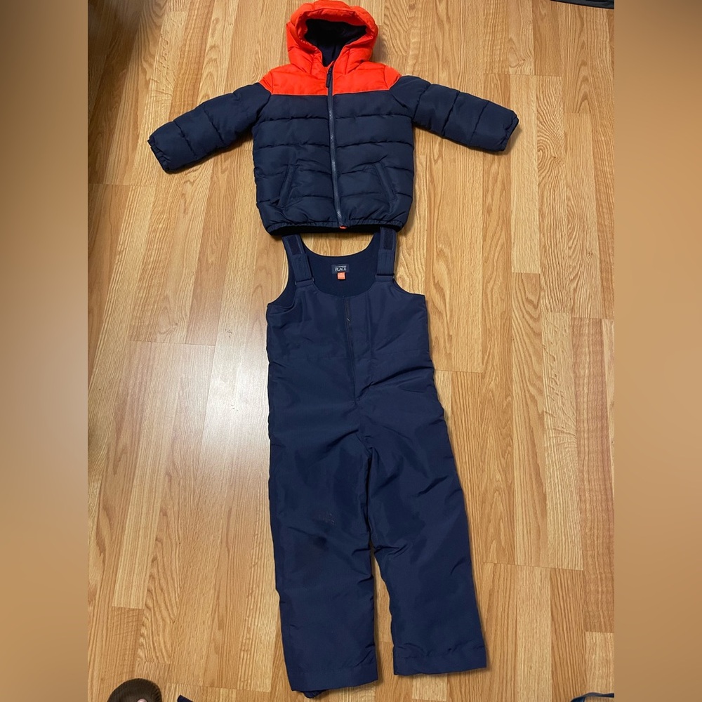 Kids ski bib set children place 5T